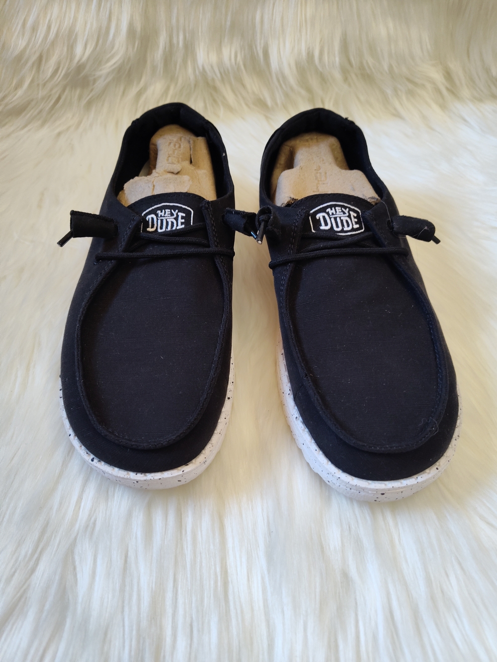 Hey Dude Kids' Black Casual Slip-On Shoes